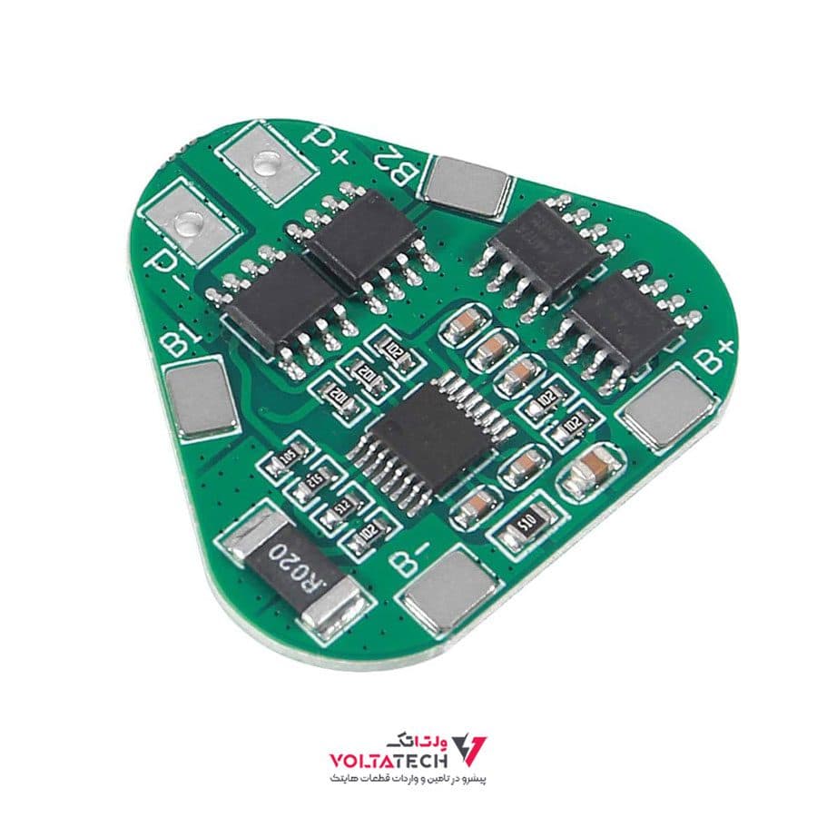 ماژول شارژ و دشارژ BMS باتری لیتیومی 3 سل 8 آمپر مدل HX-3S-03 — تصویر ۸