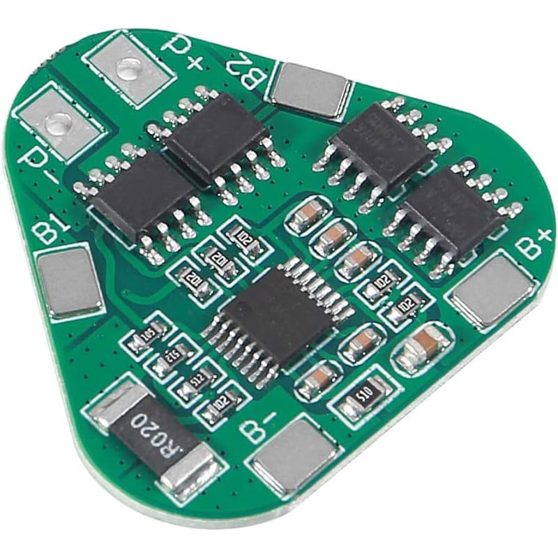 ماژول شارژ و دشارژ BMS باتری لیتیومی 3 سل 8 آمپر مدل HX-3S-03 — تصویر ۲