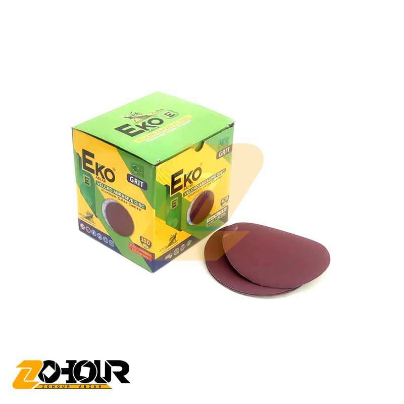 سنباده مينی پشت کرکی اکو 115 میلیمتری گرید P60 مدل EKO EVAD-11560 — تصویر ۳