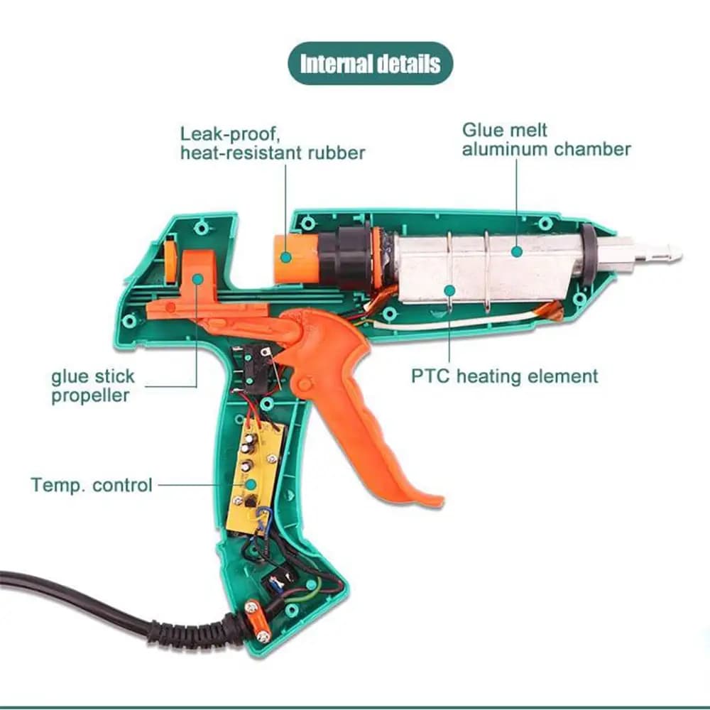 دستگاه چسب حرارتی پروسکیت ProsKit GK-389B — تصویر ۳
