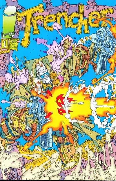دانلود کمیک Trencher #1 – 4 (1993)