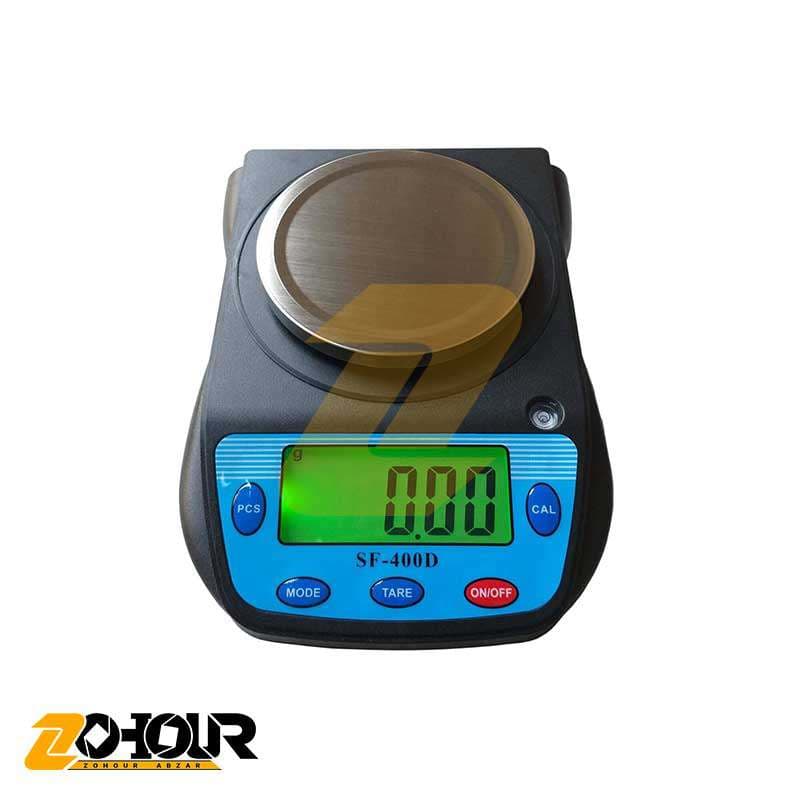 ترازو آزمایشگاهی 500 گرمی دقت 0.01 مدل SF-400D — تصویر ۳