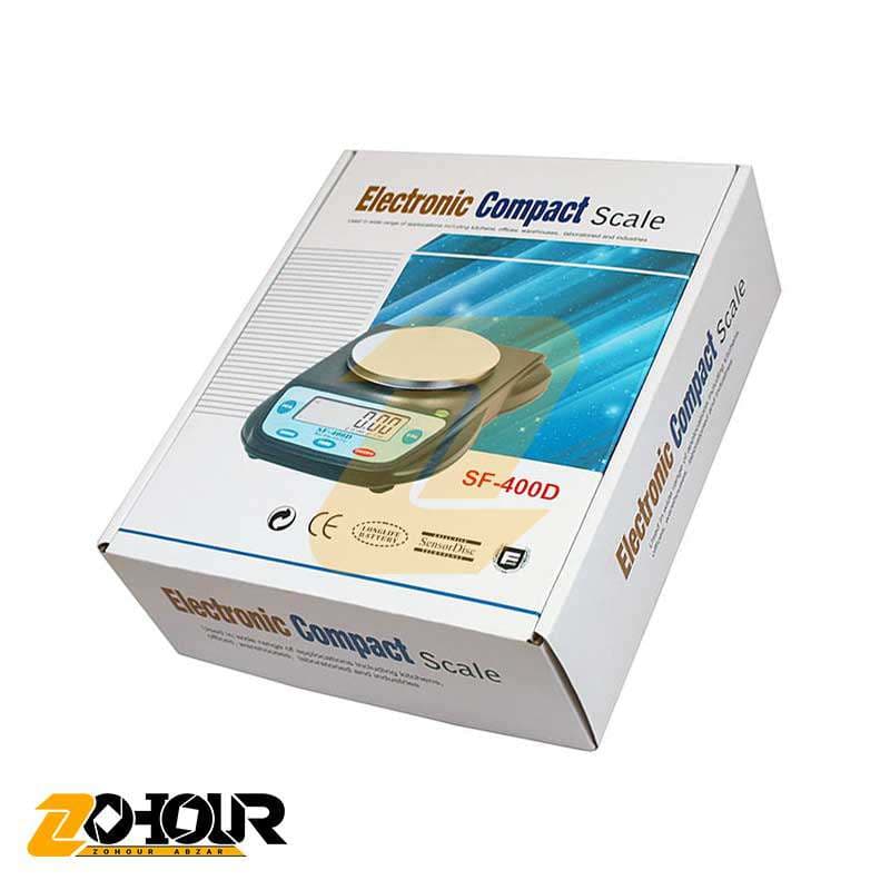 ترازو آزمایشگاهی 500 گرمی دقت 0.01 مدل SF-400D — تصویر ۷