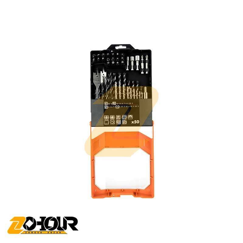مجموعه 50 عددی سری پیچ گوشتی و مته آاگ مدل AEG 430411 — تصویر ۵