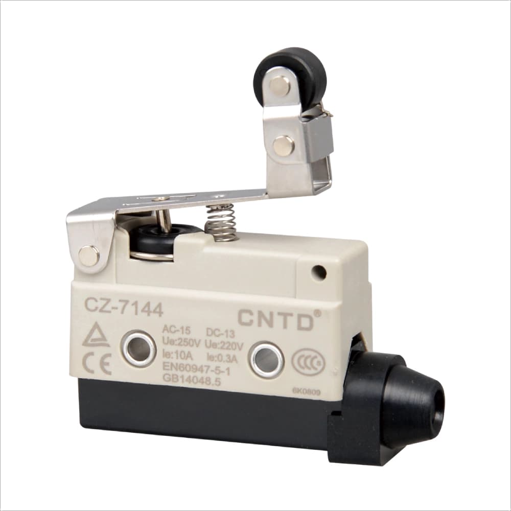 لیمیت سوئیچ قاب دار اهرمی قرقره دار CNTD مدل CZ-7144 — تصویر ۲