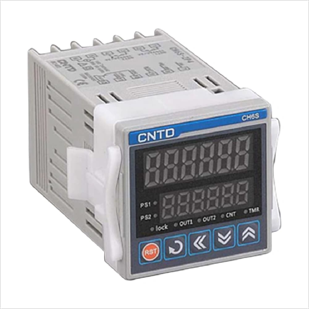 کانتر تایمر دیجیتال 48*48 CNTD کد CH6S-2P4