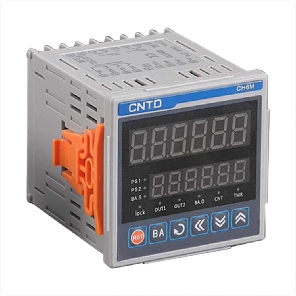 کانتر تایمر دیجیتال 72×72 CNTD کد CH6M-2P4