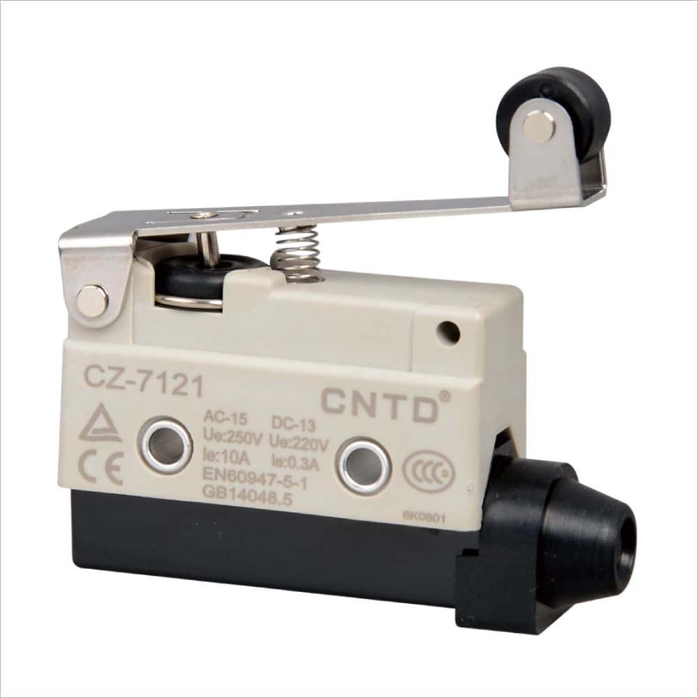 لیمیت سوئیچ قاب دار اهرمی قرقره دار CNTD مدل CZ-7121 — تصویر ۲