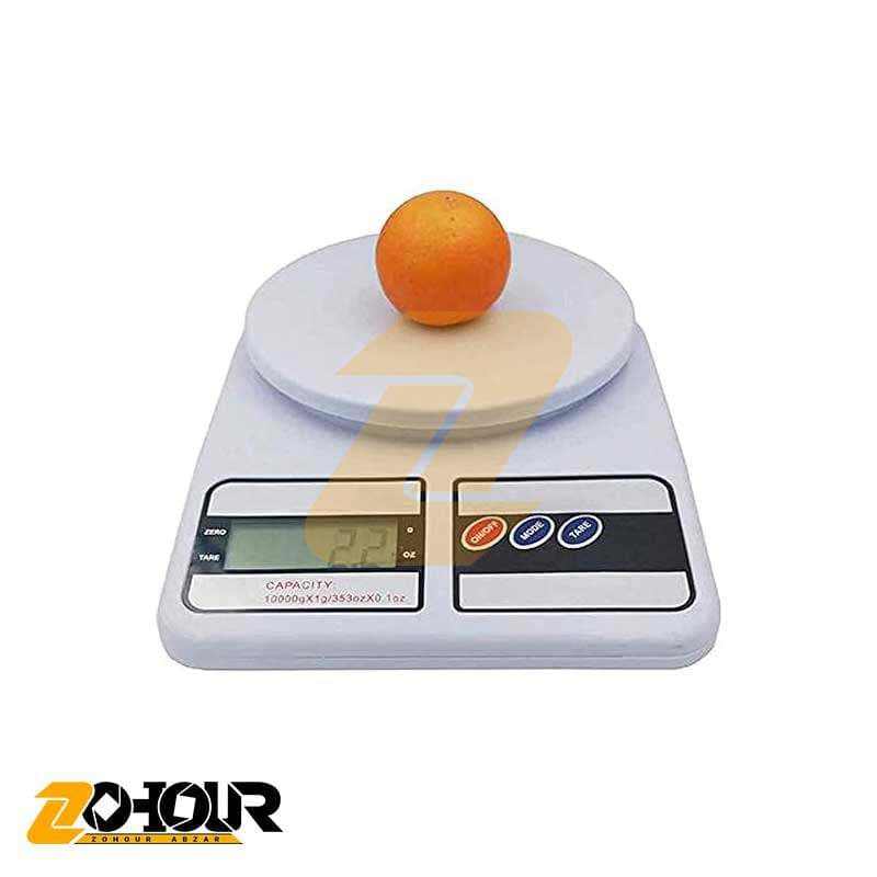 ترازوی آشپزخانه کیان توزین 10 کیلویی 1 گرمی مدل KIAN TOZEN SF-400 — تصویر ۴