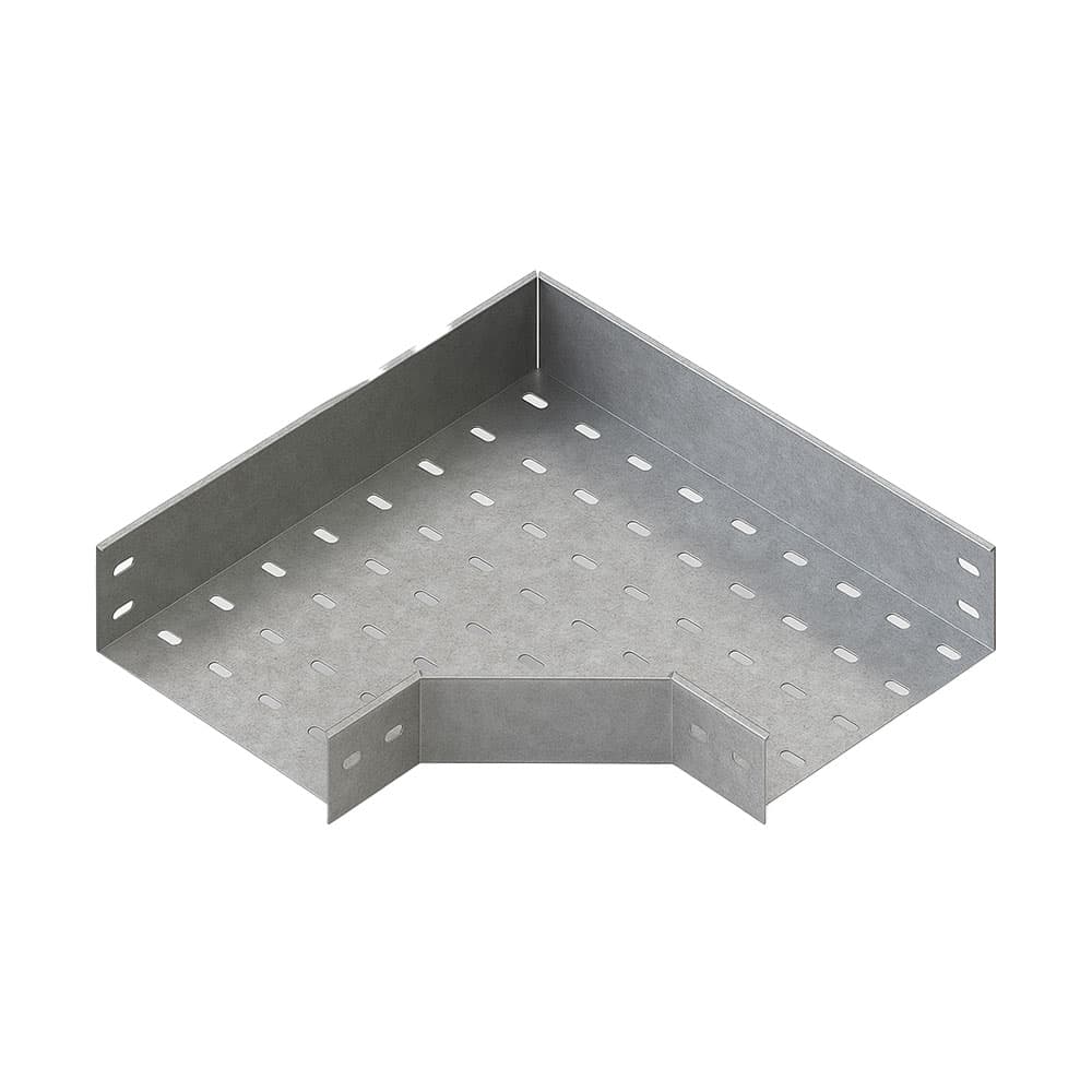 زانویی 90 درجه سینی کابل گالوانیزه گرم عرض 20 سانتیمتر