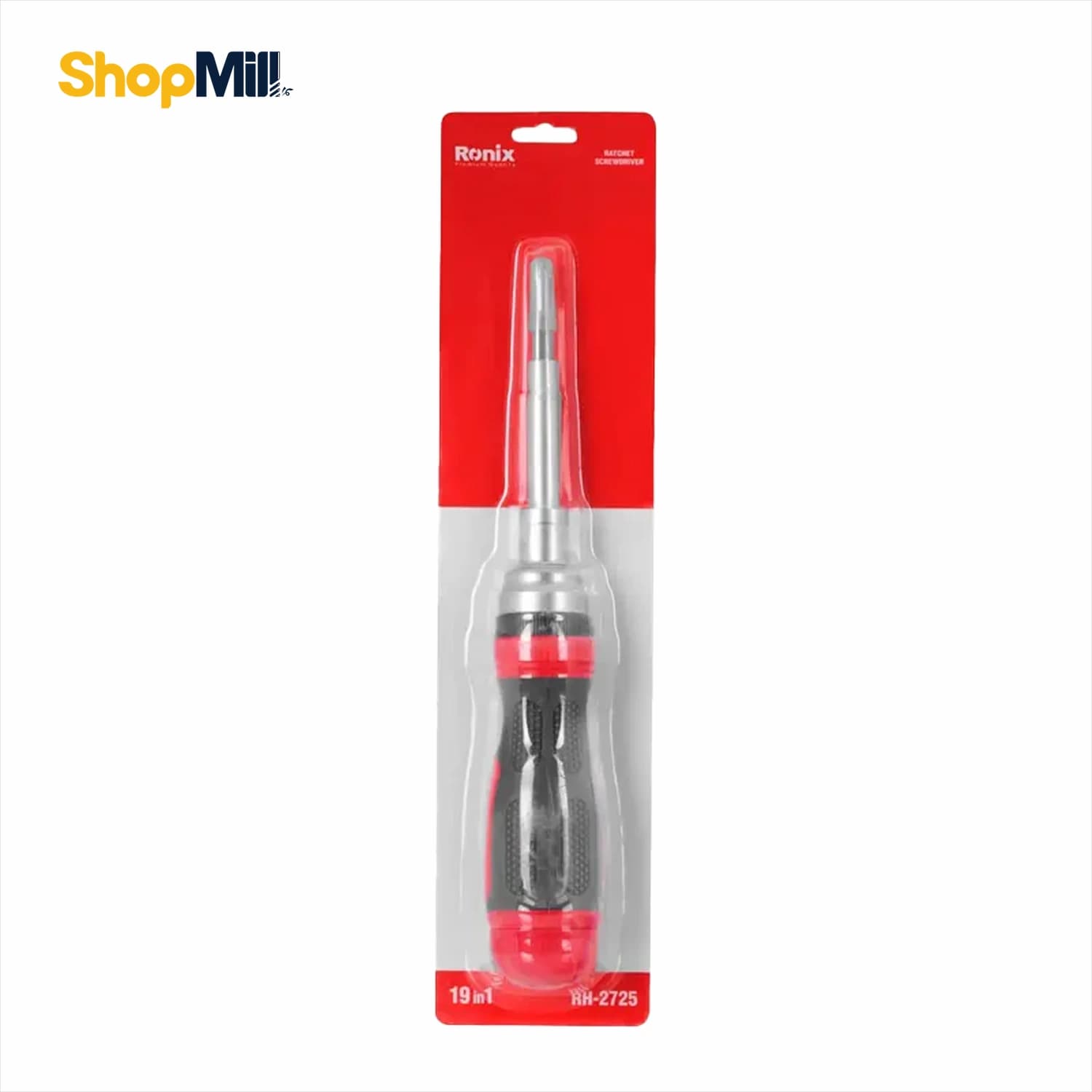پیچ گوشتی جغجغه ای رونیکس با متعلقات مدل Ronix RH-2725 — تصویر ۸