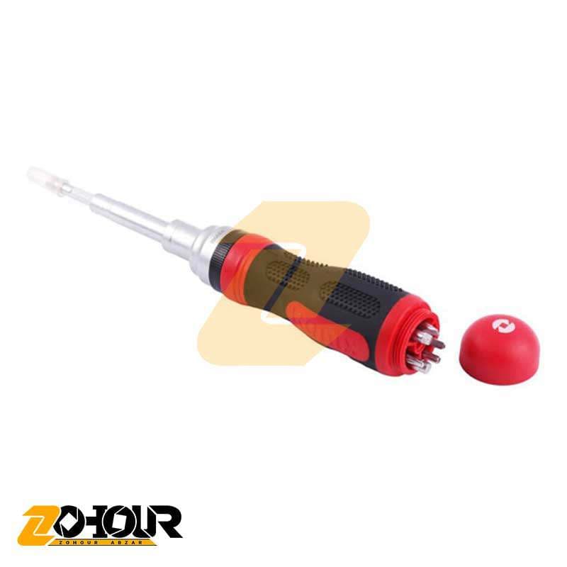 پیچ گوشتی جغجغه ای رونیکس با متعلقات مدل Ronix RH-2725 — تصویر ۵