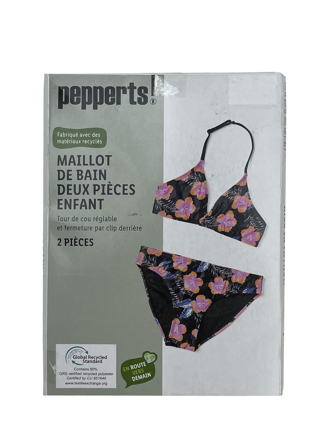 ست مایو دو تکه دخترانه برند pepperts کد A3555 — تصویر ۲