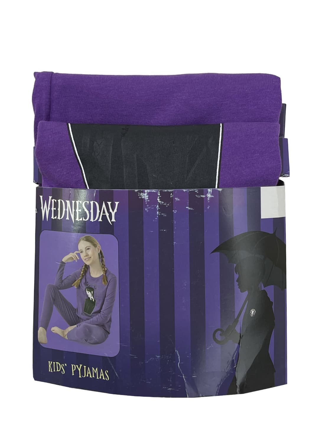 ست بلوز و شلوار دخترانه 100% پنبه Wednesday کد A3477