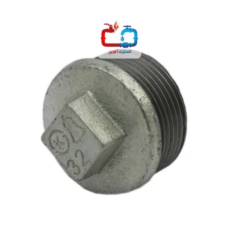 درپوش دنده‌ای 11/4 اینچ گالوانیزه چینی — تصویر ۲