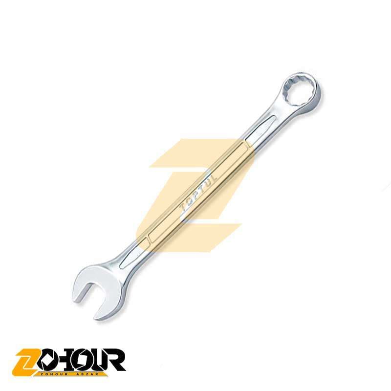 آچار یکسر تخت و یکسر رینگی تاپ تول 15 میلی متر مدل TOPTUL AAEB1515