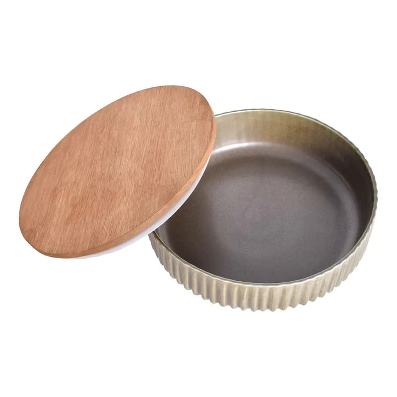 کاسه 23 درب دار تکی چینی مجستیک Olva کد 455231 — تصویر ۲