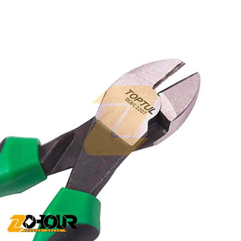 انبر سیم چین تاپ تول سایز 6 اینچ مدل TOPTUL DEBC2206 — تصویر ۴