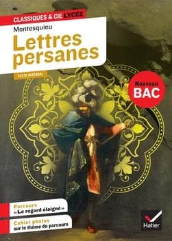 کتاب فرانسه Lettres persanes نامه های ایرانی