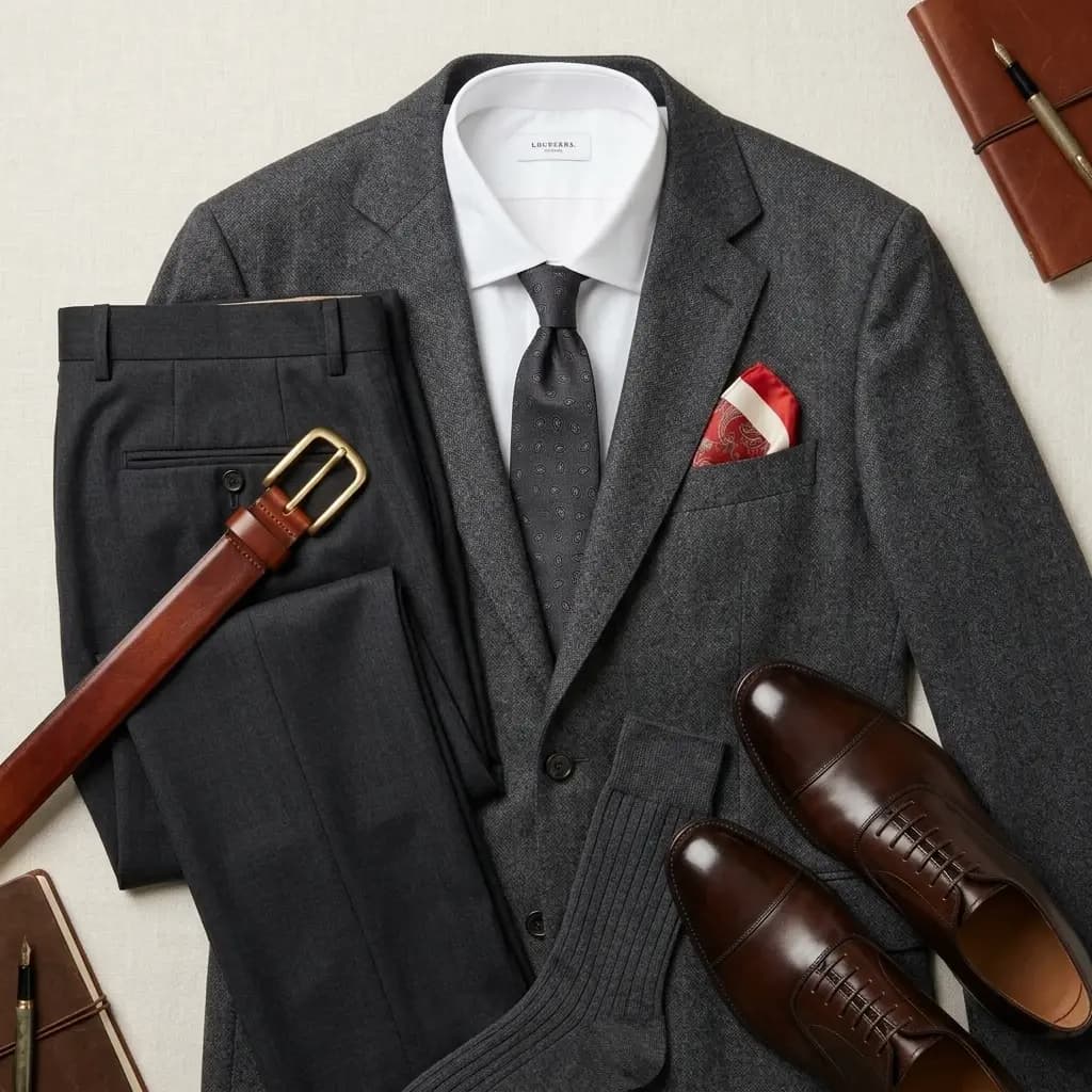 پوشت دستدوز طرح جقه قرمز-سفید برند Massimo Dutti — تصویر ۴