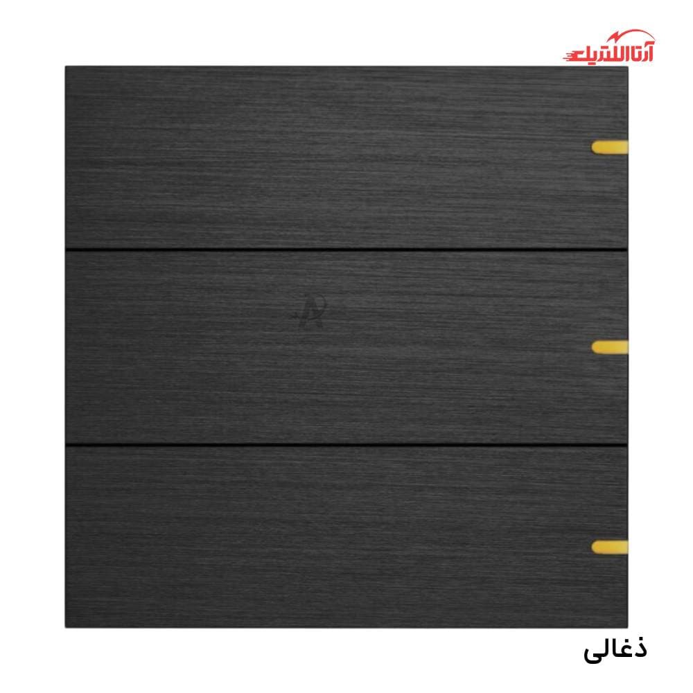 کلید پوش باتن هوشمند سه پل Zigbee نستک سری TRONE کد TR5LSALXG3 — تصویر ۴