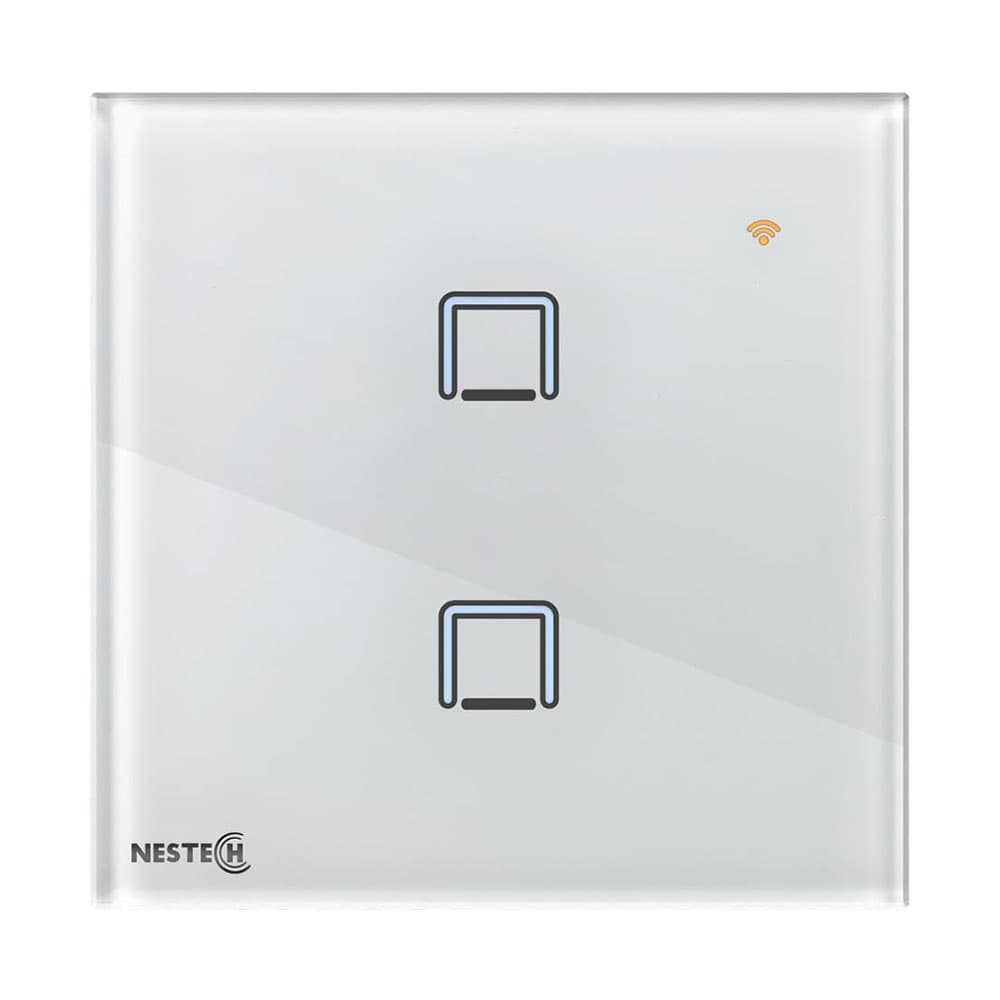 کلید لمسی هوشمند دو پل Zigbee نستک سری INNOVA کد NE5LS01XG2