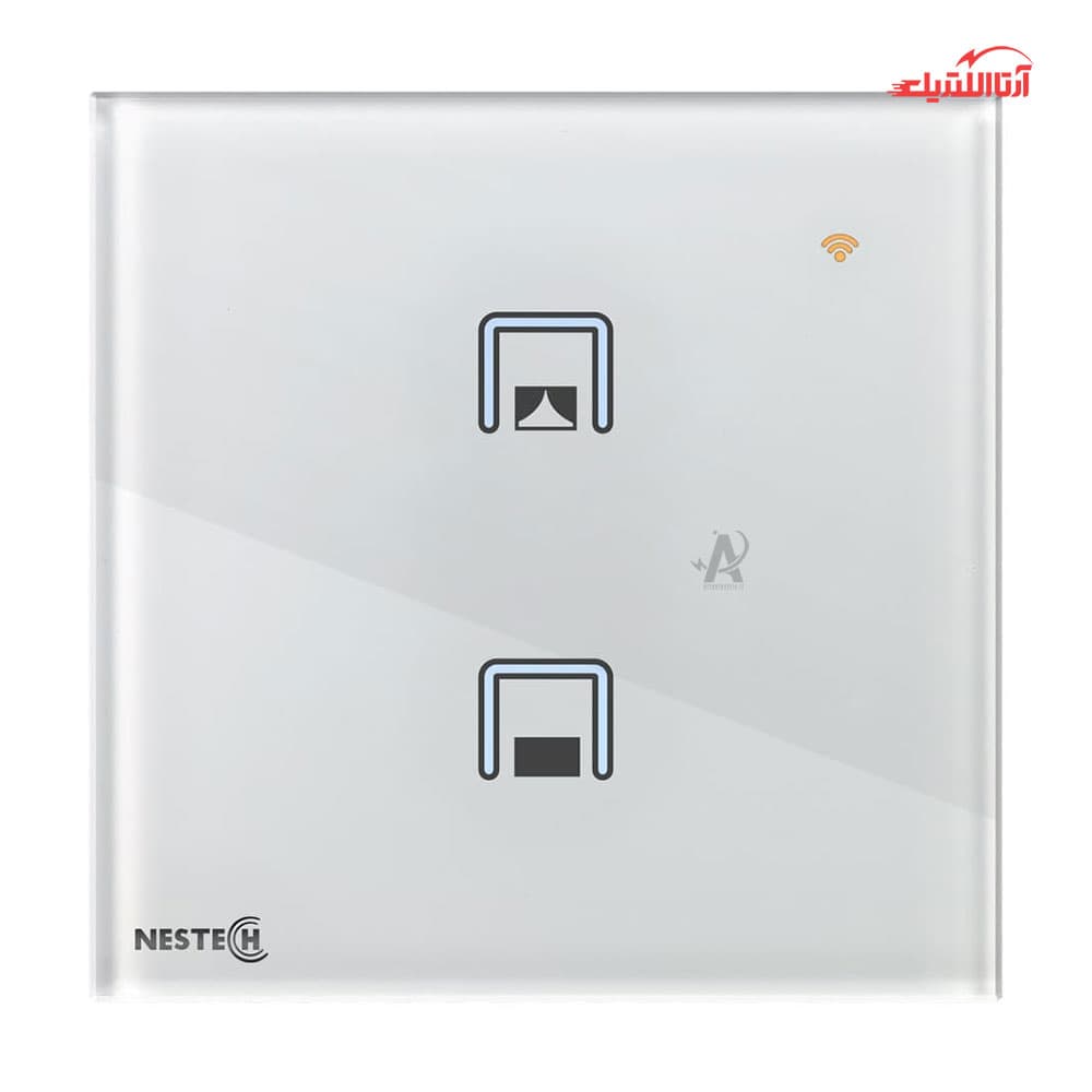 کلید لمسی هوشمند پرده Zigbee نستک سری INNOVA کد NE5CS01XG1 — تصویر ۳