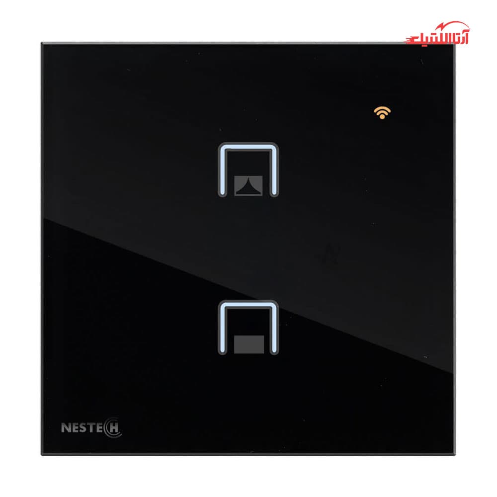 کلید لمسی هوشمند پرده Zigbee نستک سری INNOVA کد NE5CS01XG1 — تصویر ۴