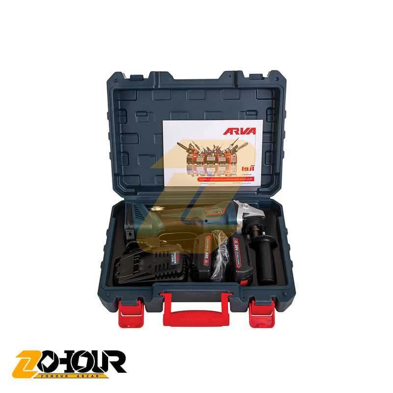 مینی فرز شارژی براشلس 20 ولت مدل Arva 5880 — تصویر ۷