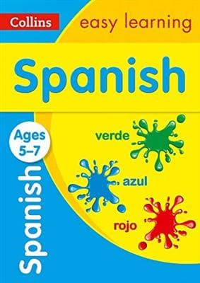 کتاب اسپانیایی Spanish Ages 5-7: Prepare for school with easy home learning