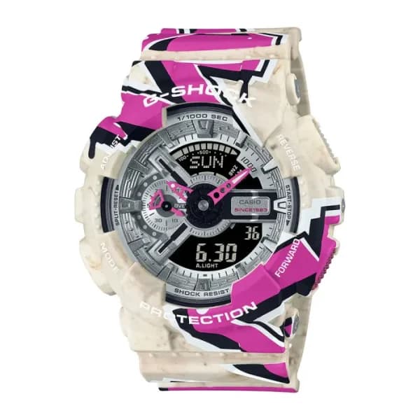 ساعت مچی کاسیو جی شاک Casio G-SHOCK GA-110SS-1ADR — تصویر ۵