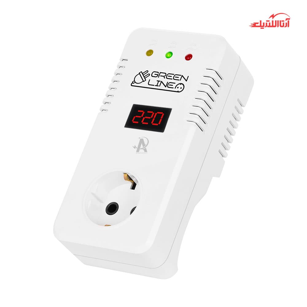 محافظ برق دیجیتال کولر گازی گرین مدل GLP161D — تصویر ۴