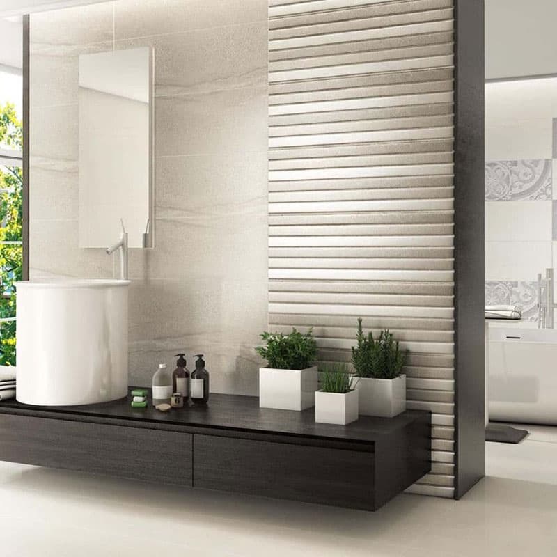 کاشی کویین فخار طوسی 90*30 مات