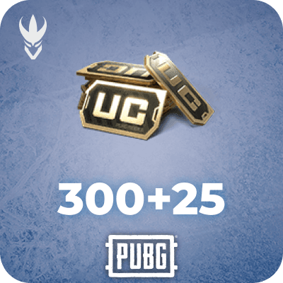 PUBG 300+25 UC
