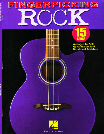 Fingerpicking Rock Guitar – 15 Songs