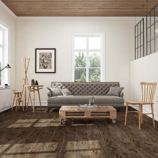 سرامیک دیوایا فخار قهوه ای 120*20 مات