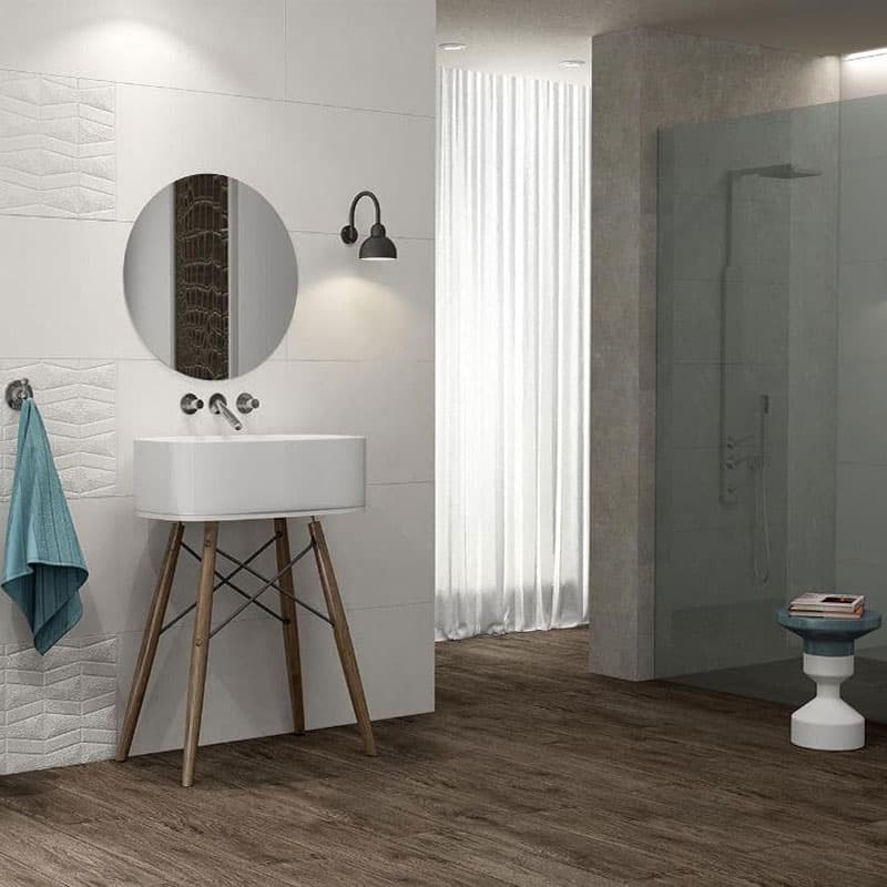 سرامیک والومتریک فخار سفید 120*40 مات