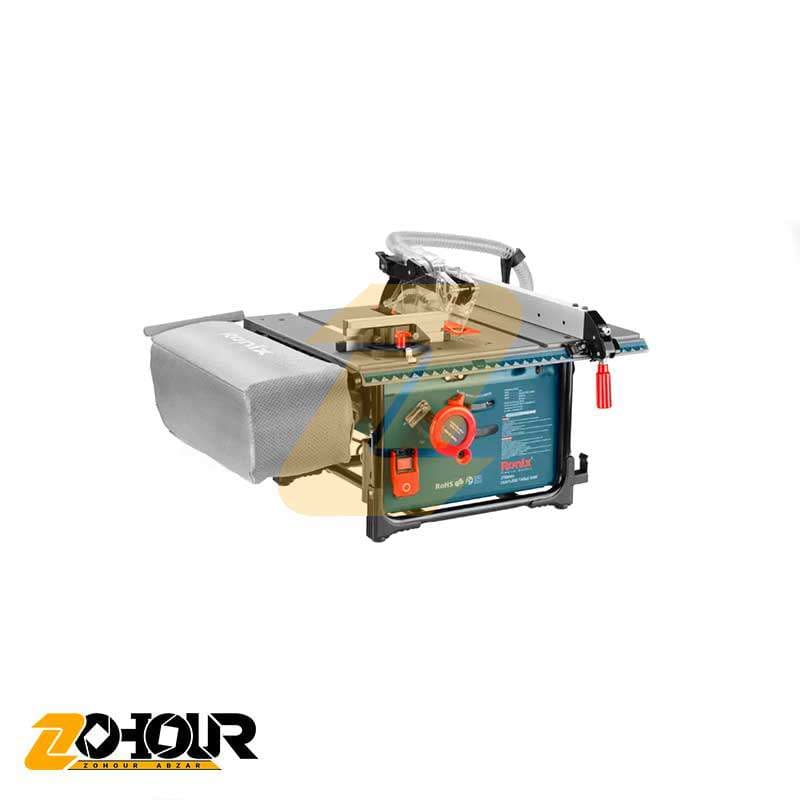 اره برقی میزی رونیکس 210 میلی متر 2000 وات مدل Ronix 5601 — تصویر ۳