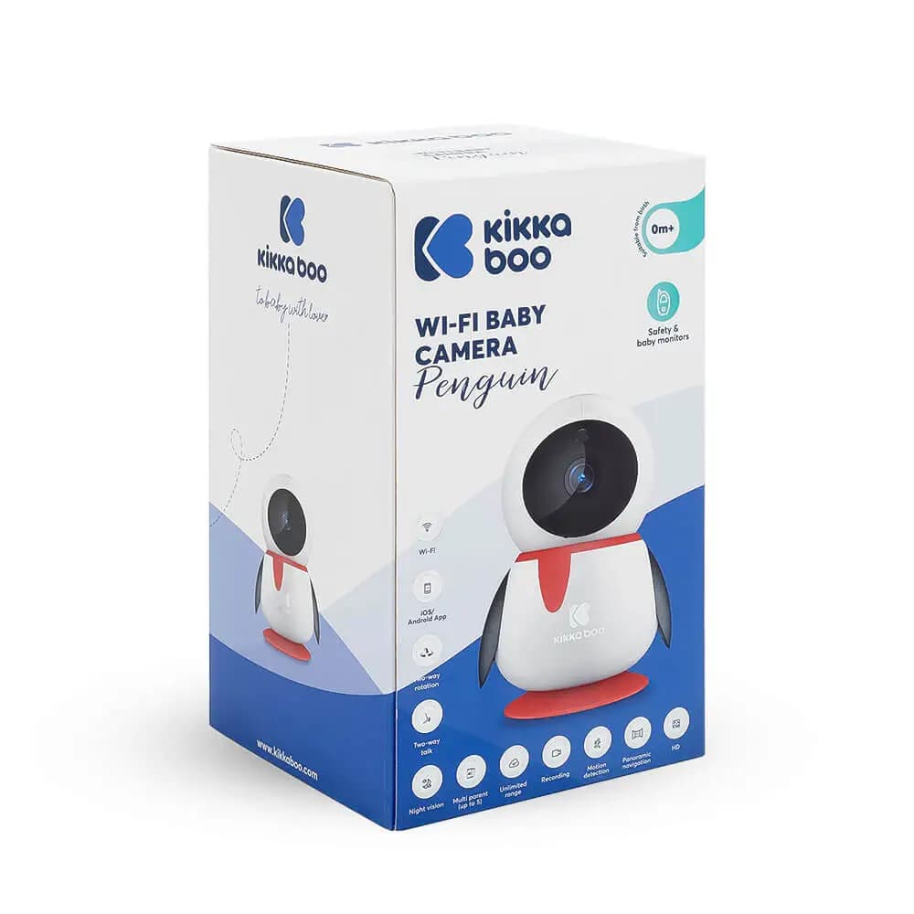 دوربین اتاق کودک کیکابو Kikkaboo مدل پنگوئن — تصویر ۶