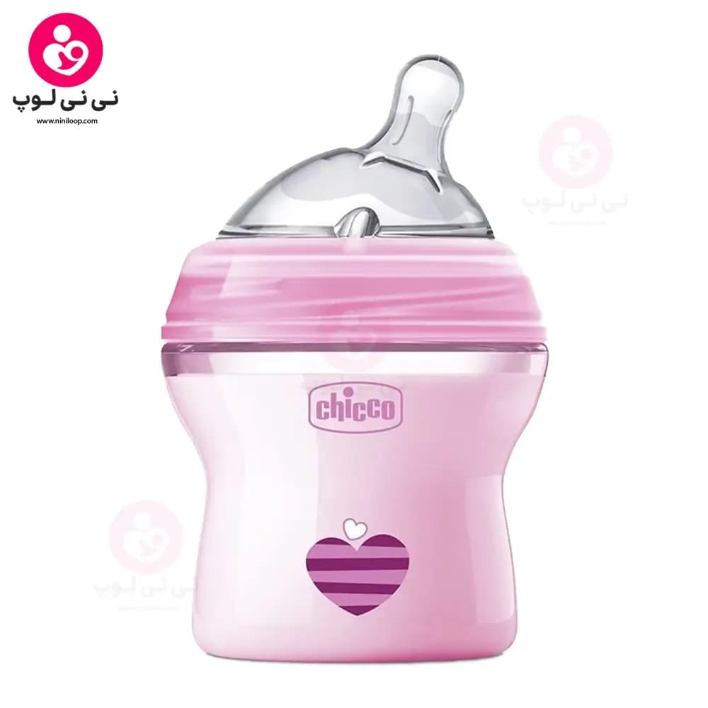 شیشه شیر نچرال فیلینگ 150 میل 0+ ماه چیکو Chicco — تصویر ۴