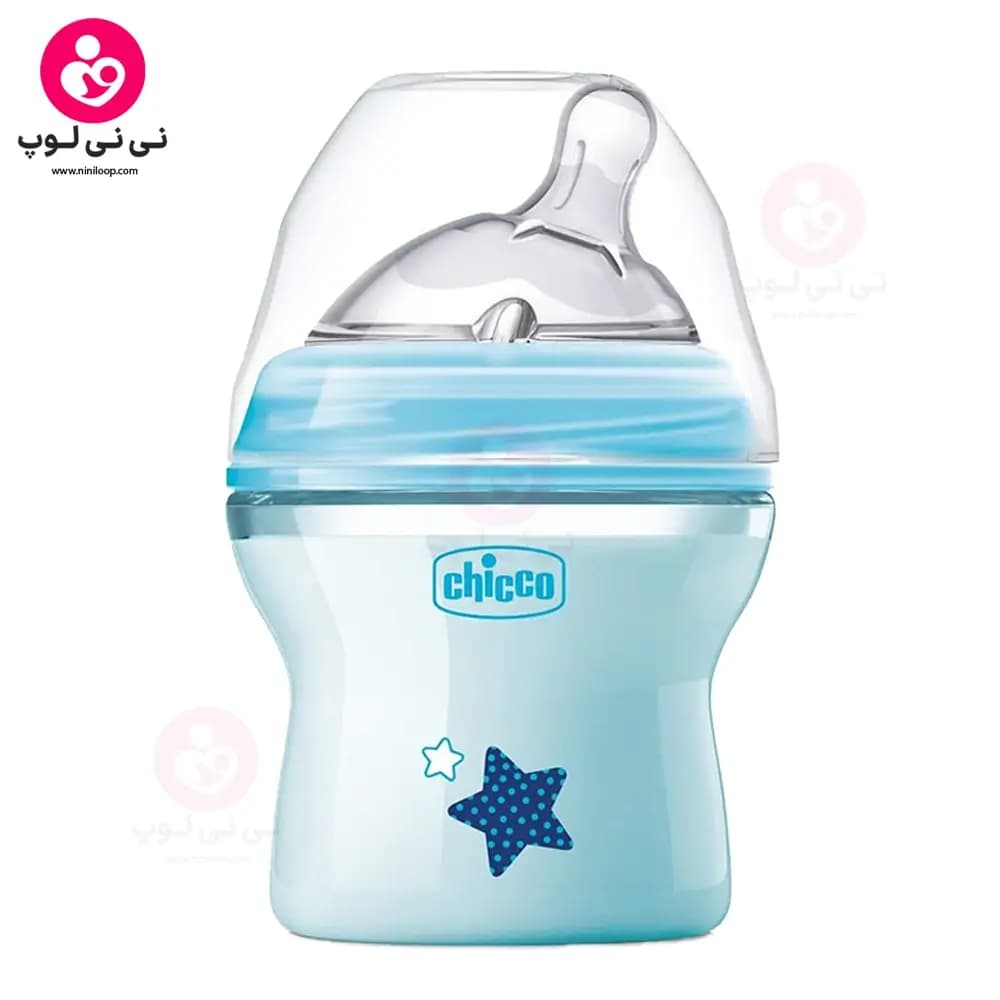 شیشه شیر نچرال فیلینگ 150 میل 0+ ماه چیکو Chicco — تصویر ۵
