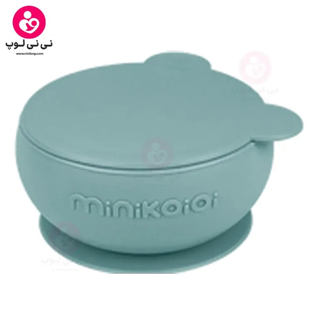 کاسه چسبان درب دار مینیک ای ای Minikoioi دارای رنگ‌بندی — تصویر ۴