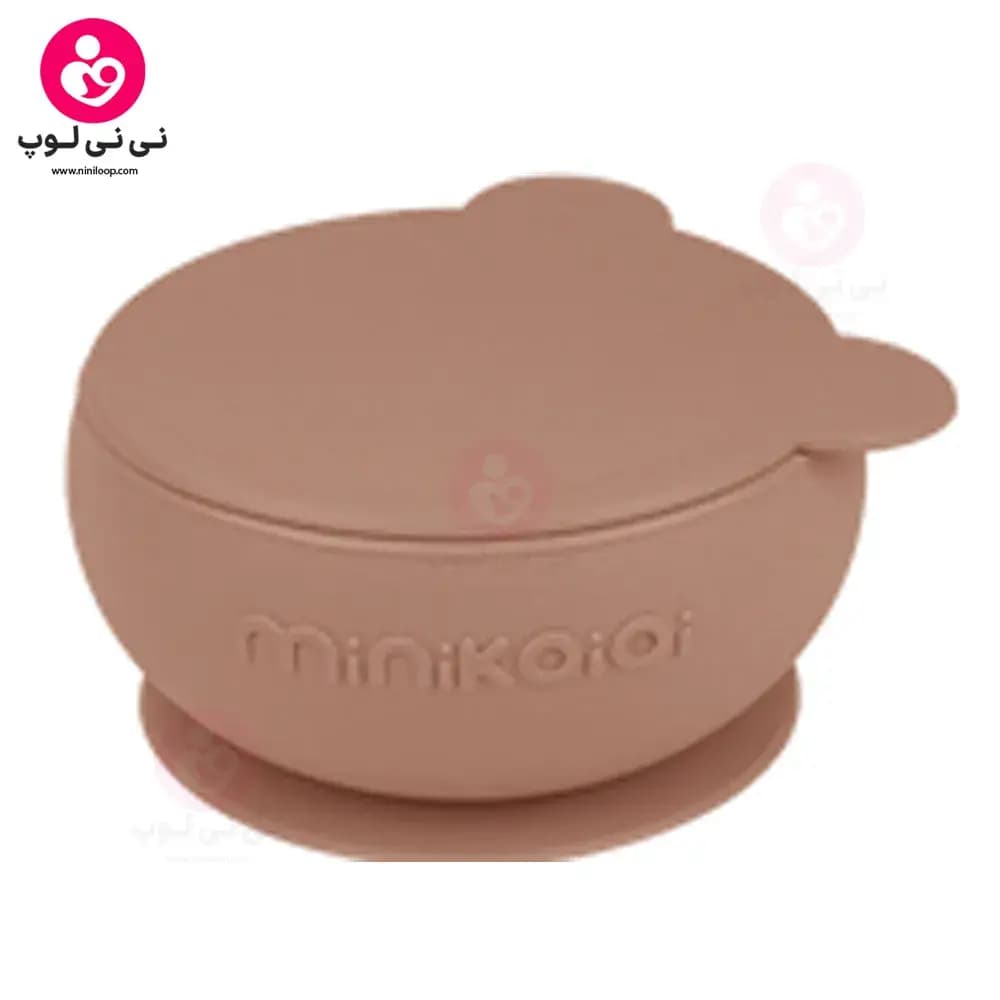 کاسه چسبان درب دار مینیک ای ای Minikoioi دارای رنگ‌بندی — تصویر ۶