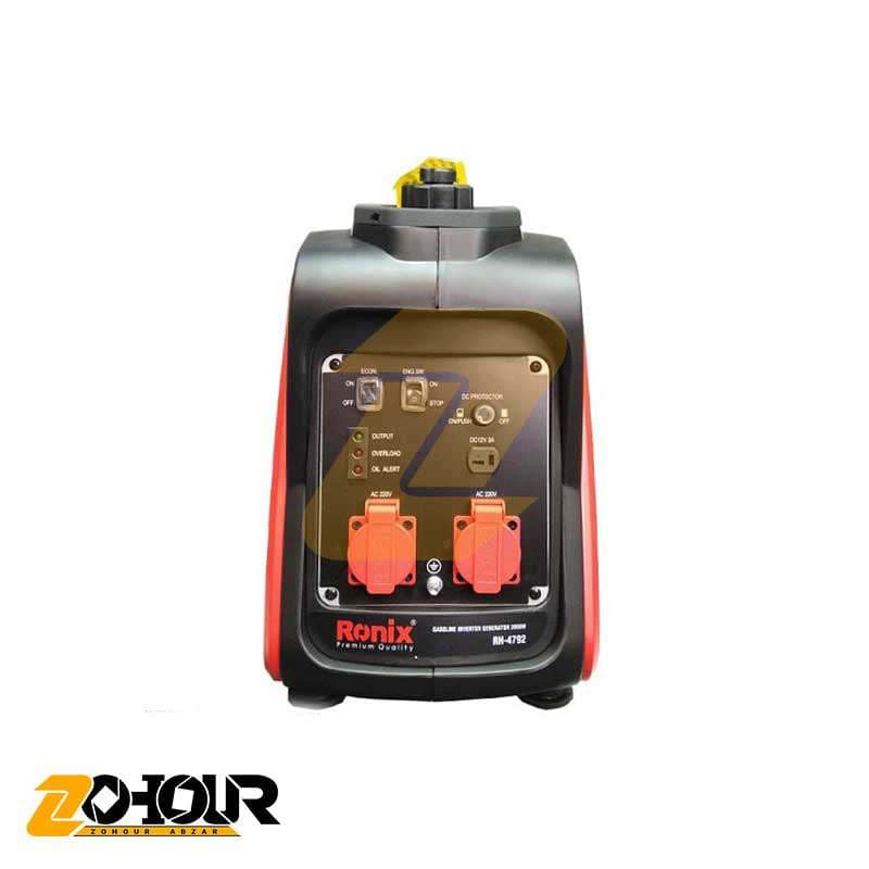 موتور برق بنزینی سایلنت 2000 وات رونیکس مدل Ronix RH-4792 — تصویر ۲