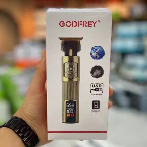 ماشین اصلاح اورجینال با نمایشگر دیجیتال برند GODFREY H9 کیفیت عالی — تصویر ۲