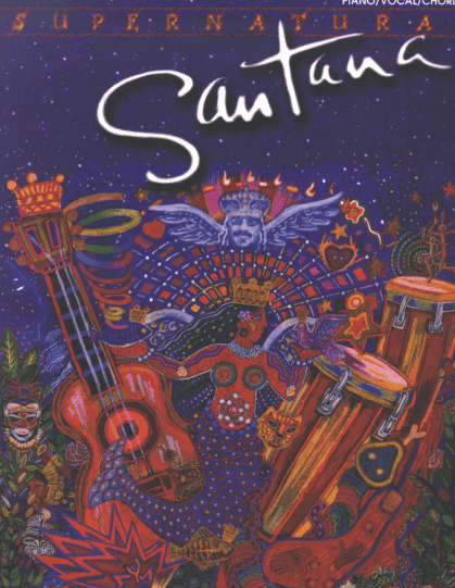 Carlos Santana – Supernatural (Piano/Vocal/Chords)