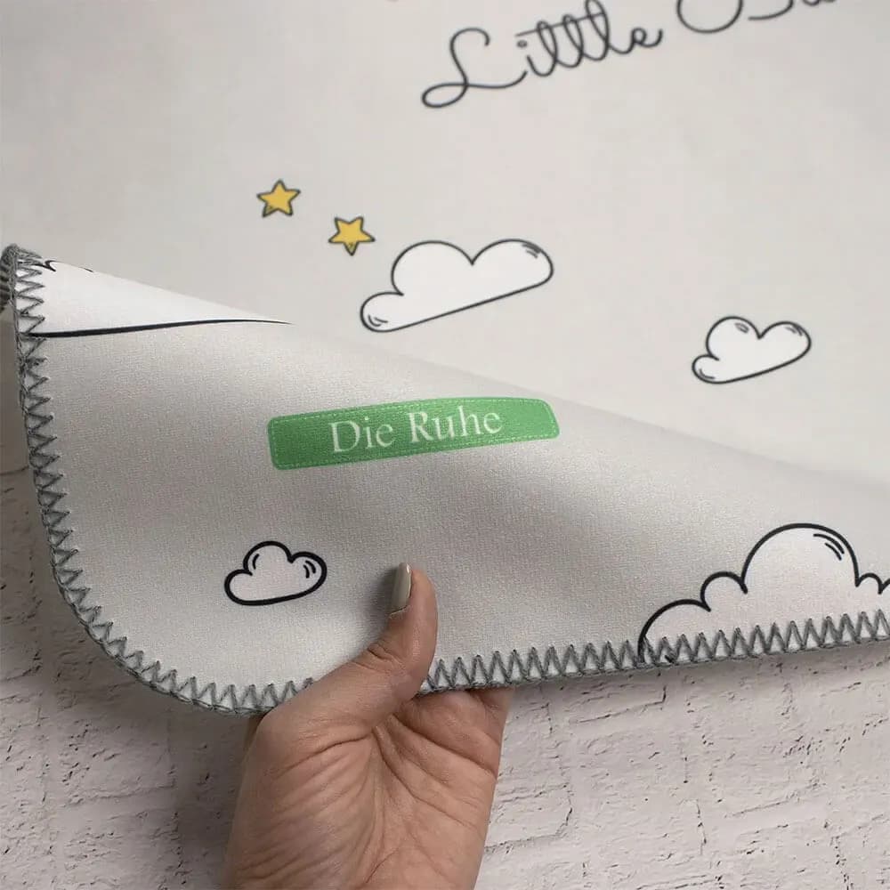 زیرانداز تعویض ضد آب دی روحه Die Ruhe طرح صبح — تصویر ۳