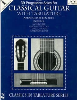 Ben Bolt – 39 Progressive Solos for Classical Guitar Book 1