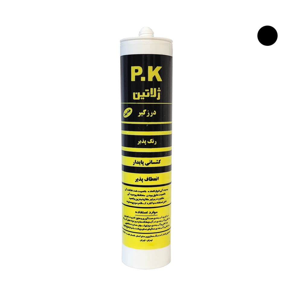 خمیر درزگیر ژلاتینی پی کی مشکی 410 گرم