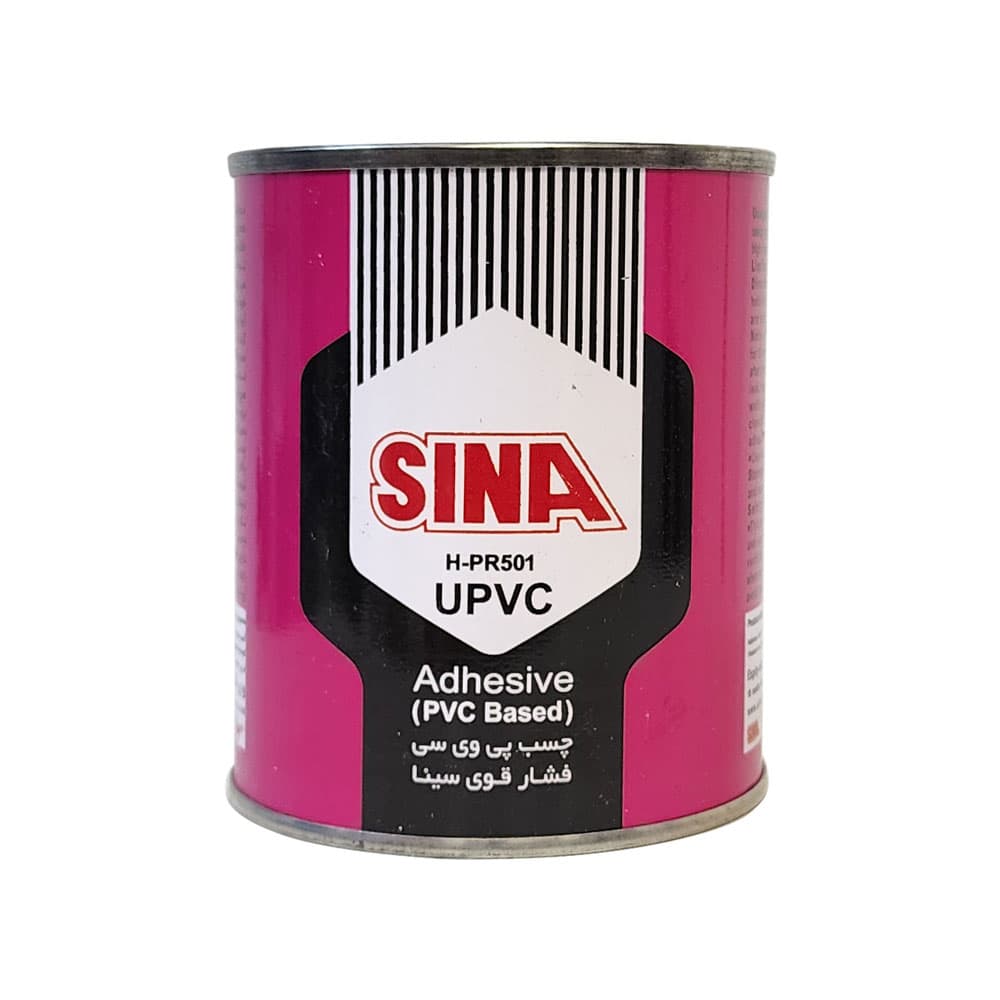 چسب لوله پی وی سی سینا قوطی